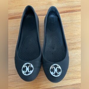 Black Crocs Ballet Flat, size 7